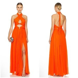 Flaw YAURA x REVOLVE Jamilah Dress in Orange